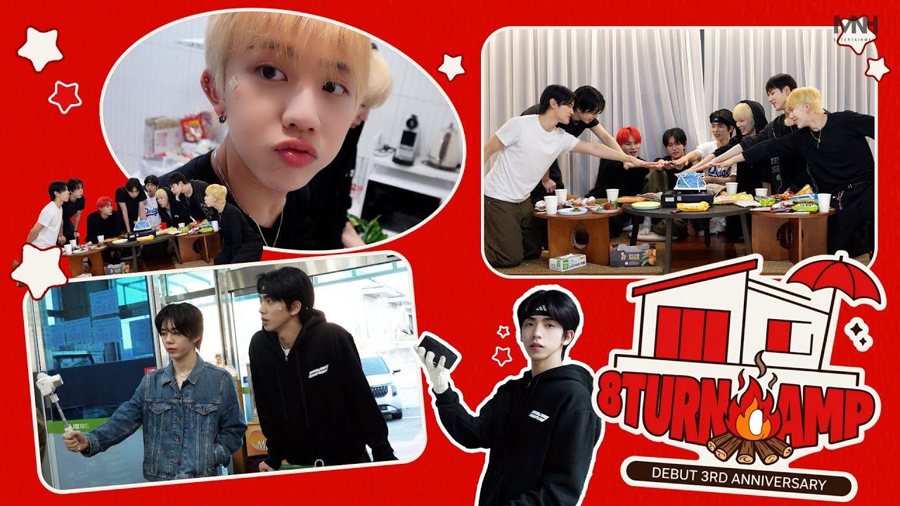 8TURN presents | 8TURN CAMP🏕️ (DEBUT 3RD ANNIVERSARY🔥) [SUB]