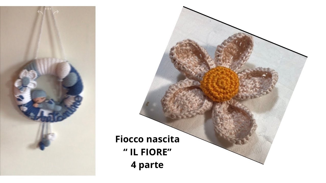 🎀 Fiocco Uncinetto su Cerchio in Polistirolo con Amigurumi.Guida Completa 4 parte”🎀🎈