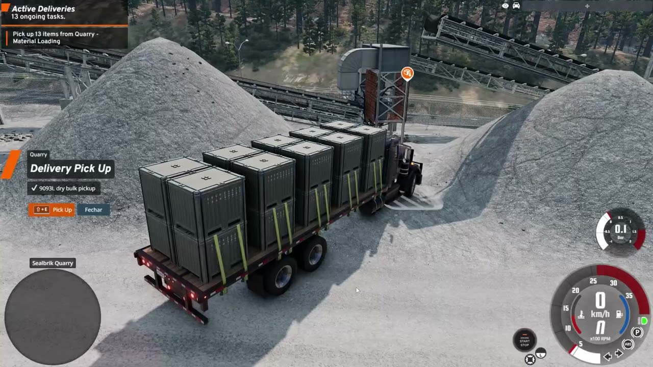 BeamNG.drive#DiadeMotorista#FazendoEntregas@SixtyMinutesGamePlay