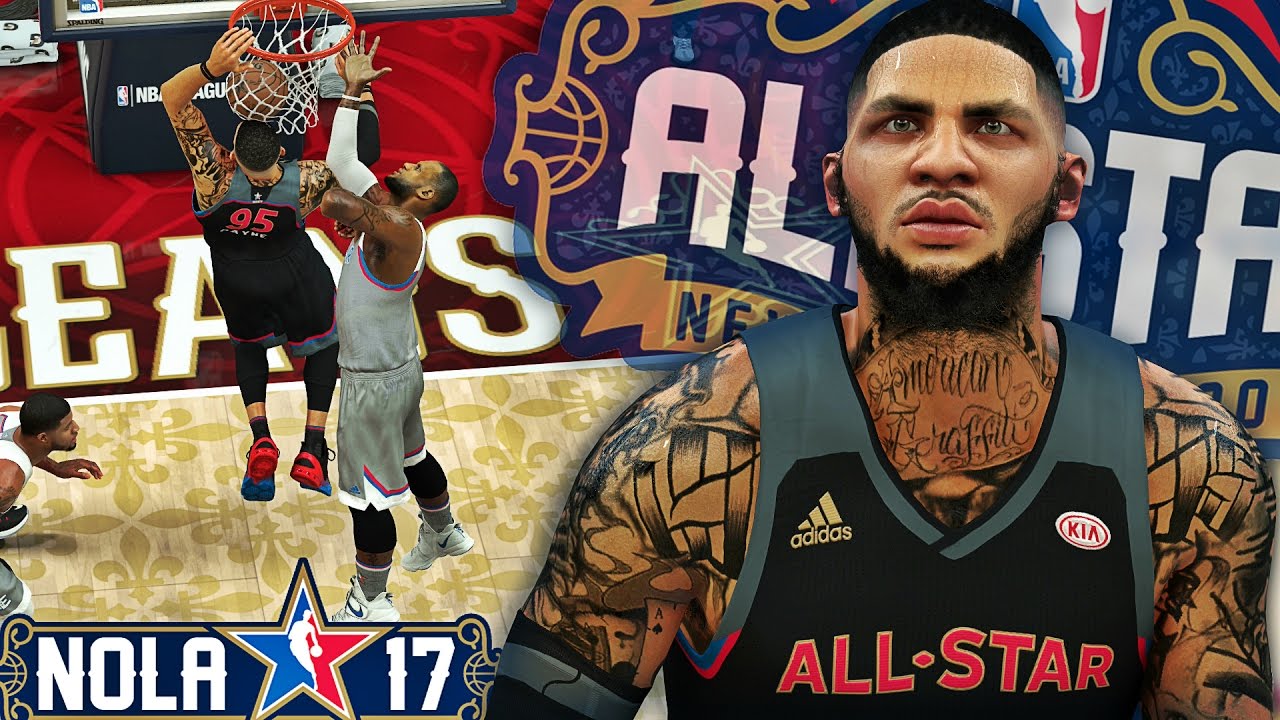 NBA 2K17 MyCAREER LVP - 2017 All Star Game & Dunk Contest! Breaking Anthony Davis 52 Point Record!