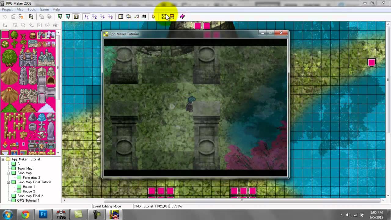 RPG Maker Tutorial Part 8A: Custom Menu System [Radial]