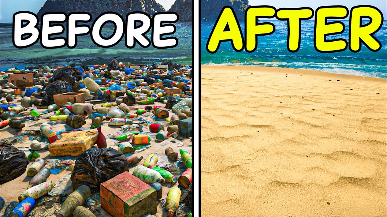 i picked up 156,195 pieces of trash to make my island beautiful again