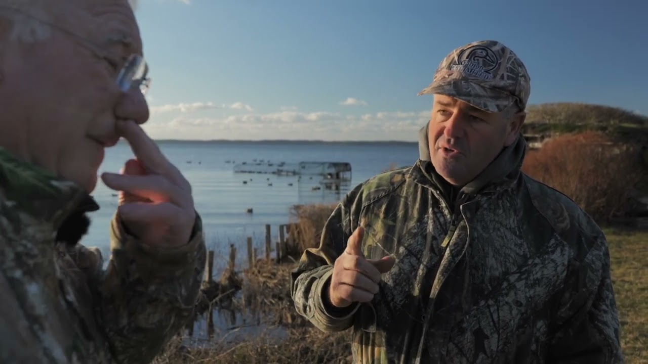 Chasse des oies sur le  Lac d'Hourtin (film complet)