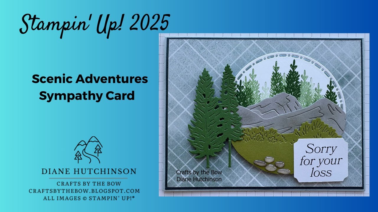 Scenic Adventures Sympathy card