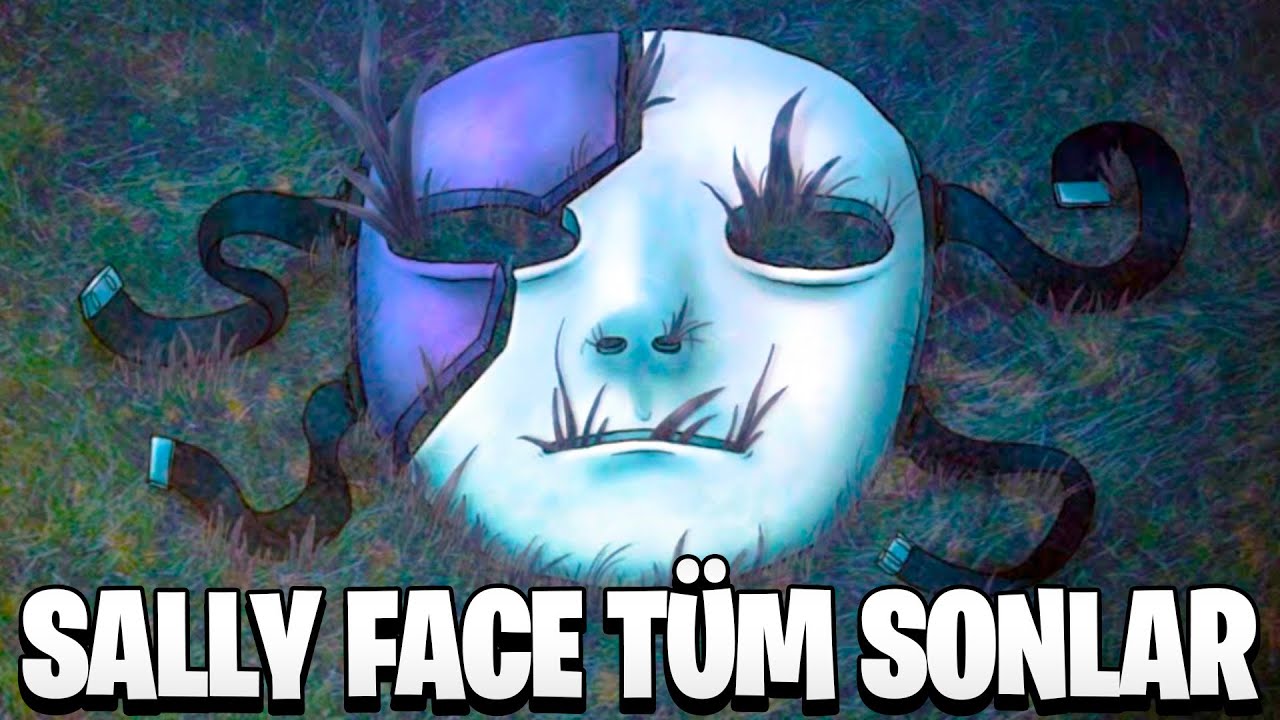 Sally Face Niye Maske Takıyor ? GİZLİ SON ve TÜM SONLAR | Sally Face 5 FİNAL