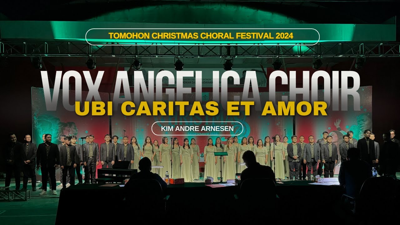 Ubi Caritas et Amor, Kim Andre Arnessen | Vox Angelica Choir | Tomohon Christmas Choir Festival 2024