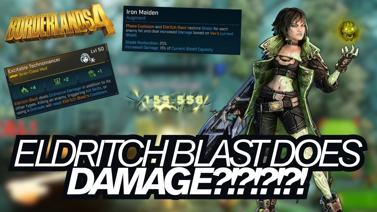 (Borderlands 4) ELDRITCH MAIDEN - Vex Eldritch Blast Action Skill Build that's ACTUALLY GOOD