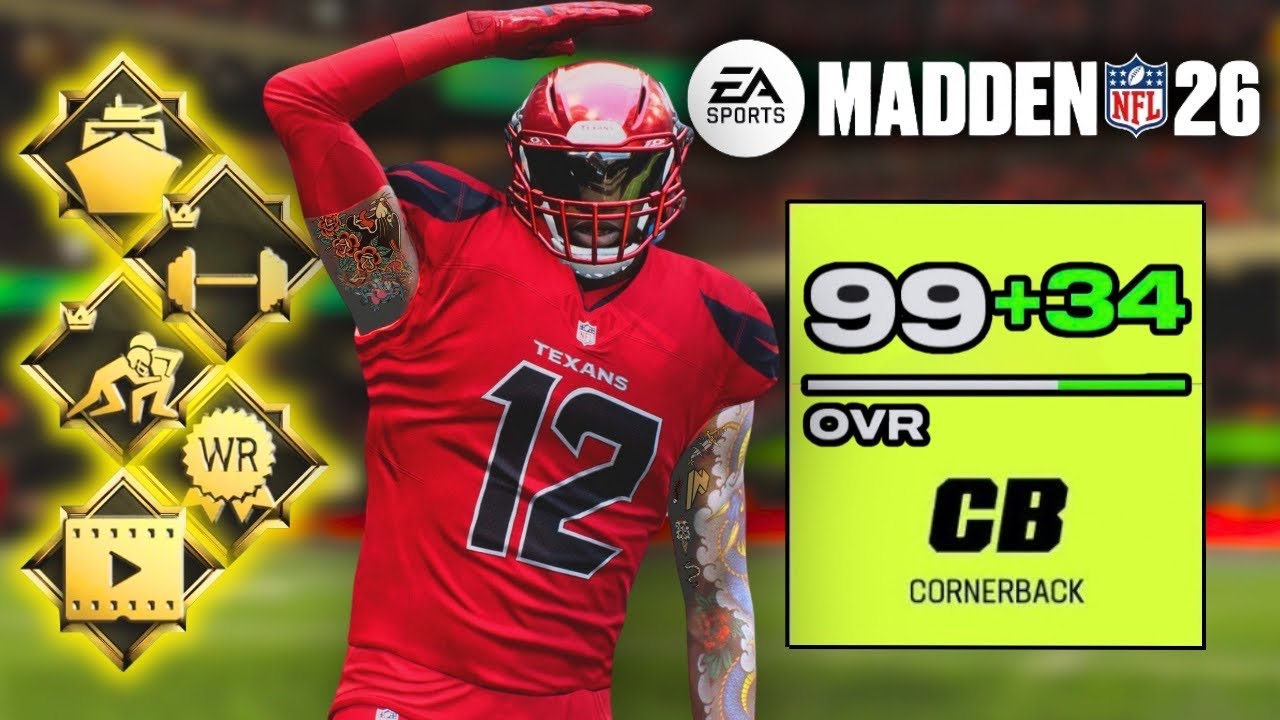 *МЕТА* Лучший билд CB в Madden 26! Режим &laquo;Суперзвезда&raquo;