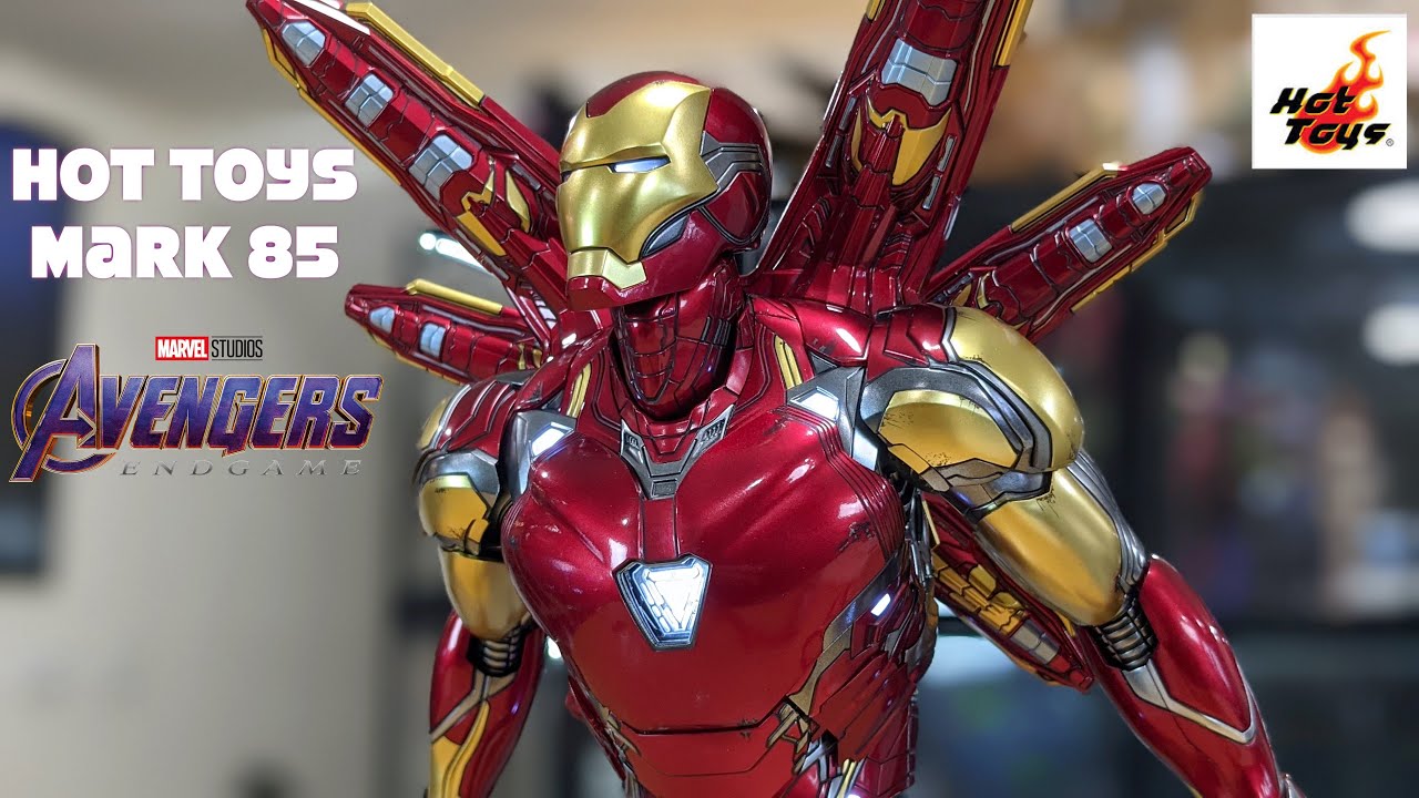 Hot Toys Avengers Endgame Iron Man Mark LXXXV Mark 85 Die-cast figure review Danoby2 MMS528 Figure