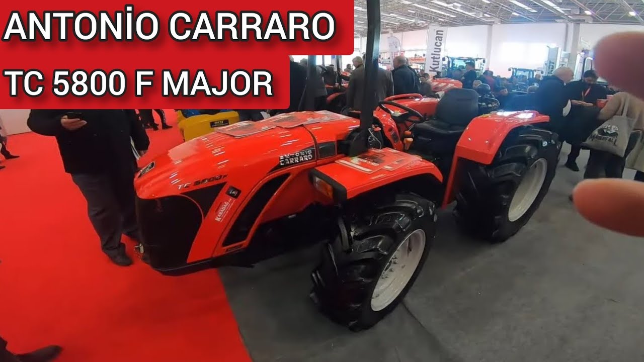 Safkan Bahçeci - Antonio Carraro TC 5800 F İnceleme