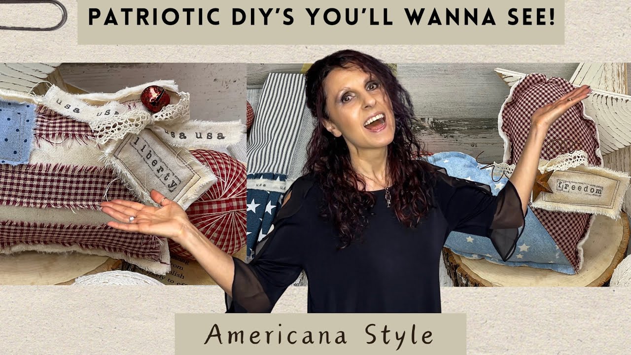 *HIGH END* DIY Patriotic Crafts  (DUPES!) You Need To Make! | DIY Patriotic Crafts 2024