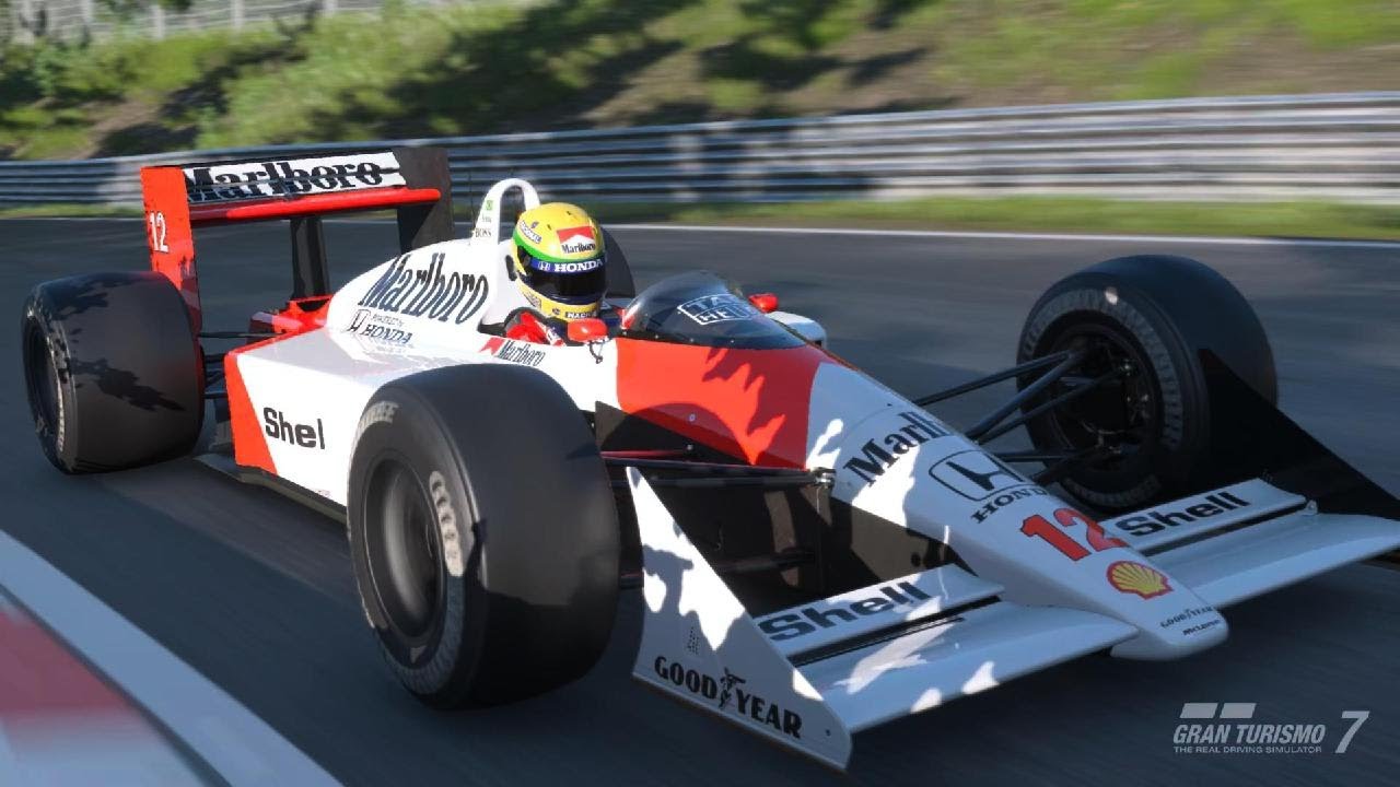 グランツーリスモ 7　マクラーレンMP4/4 '88でニュルブルクリンク北コースを流す(4K)