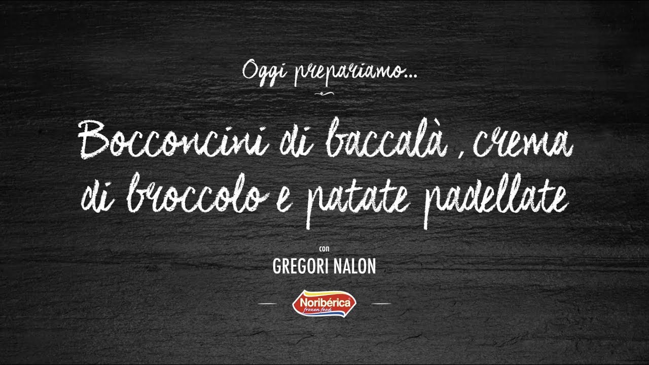 Bocconcini di baccalà con crema di broccoli  - LE RICETTE FACILI E VELOCI DI NORIBERICA