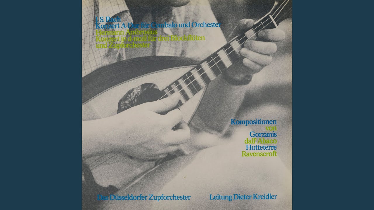 Suite in D Major: Lento - Allemande - Courante - Grave - Gigue (Arr. by Siegfried Behrend)