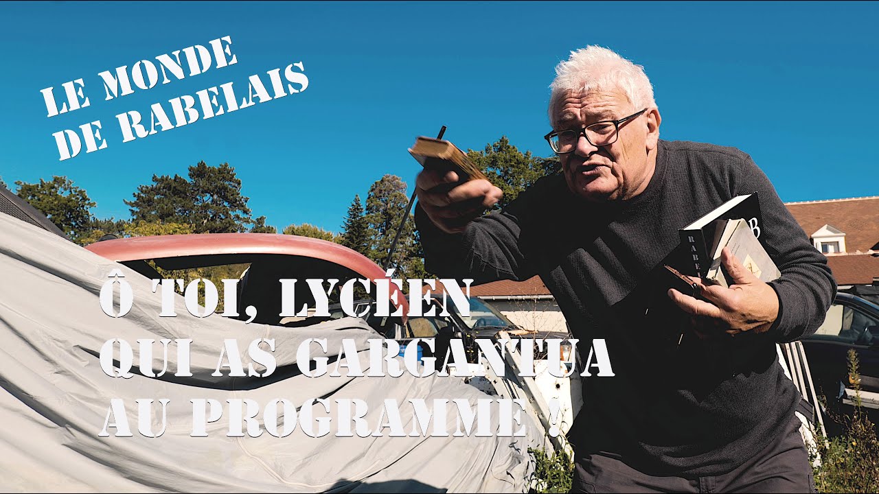 #Rabelais | ô toi lycéen qui as Gargantua au programme !