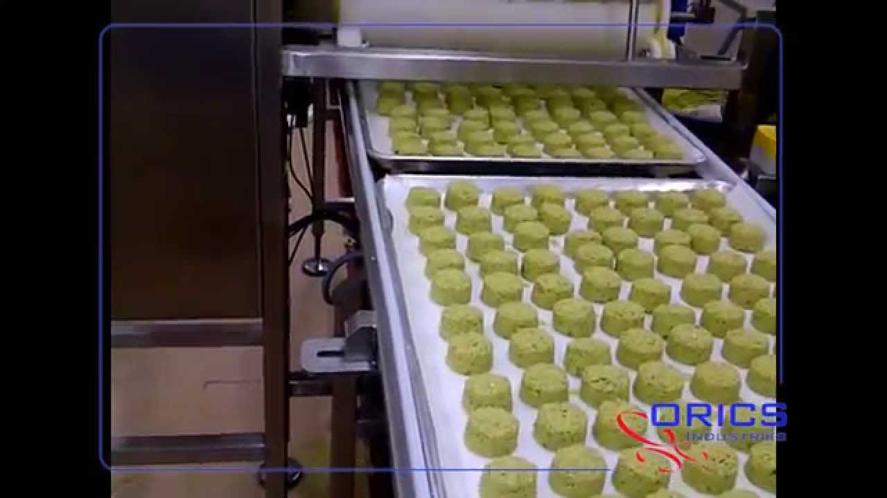 ORICS Falafel Machine and Pan Carrying Conveyor  FRM-8 8-up