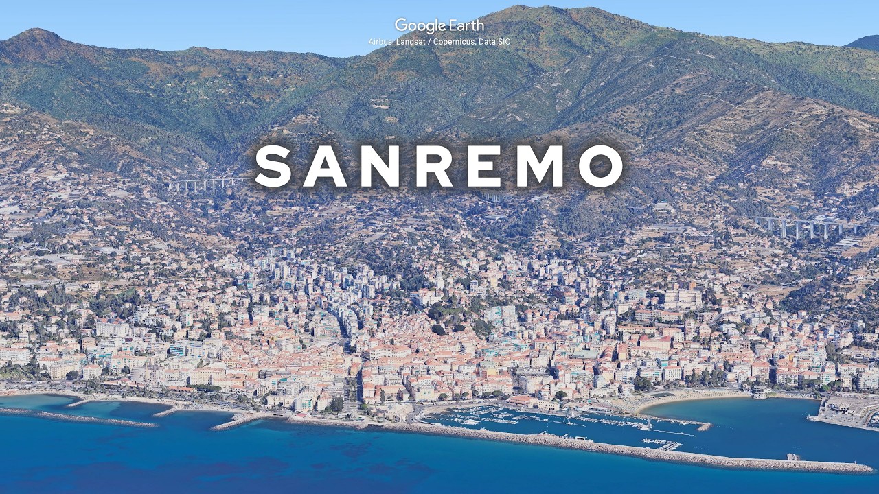 Sanremo dall'alto | Imperia Liguria su Google Earth