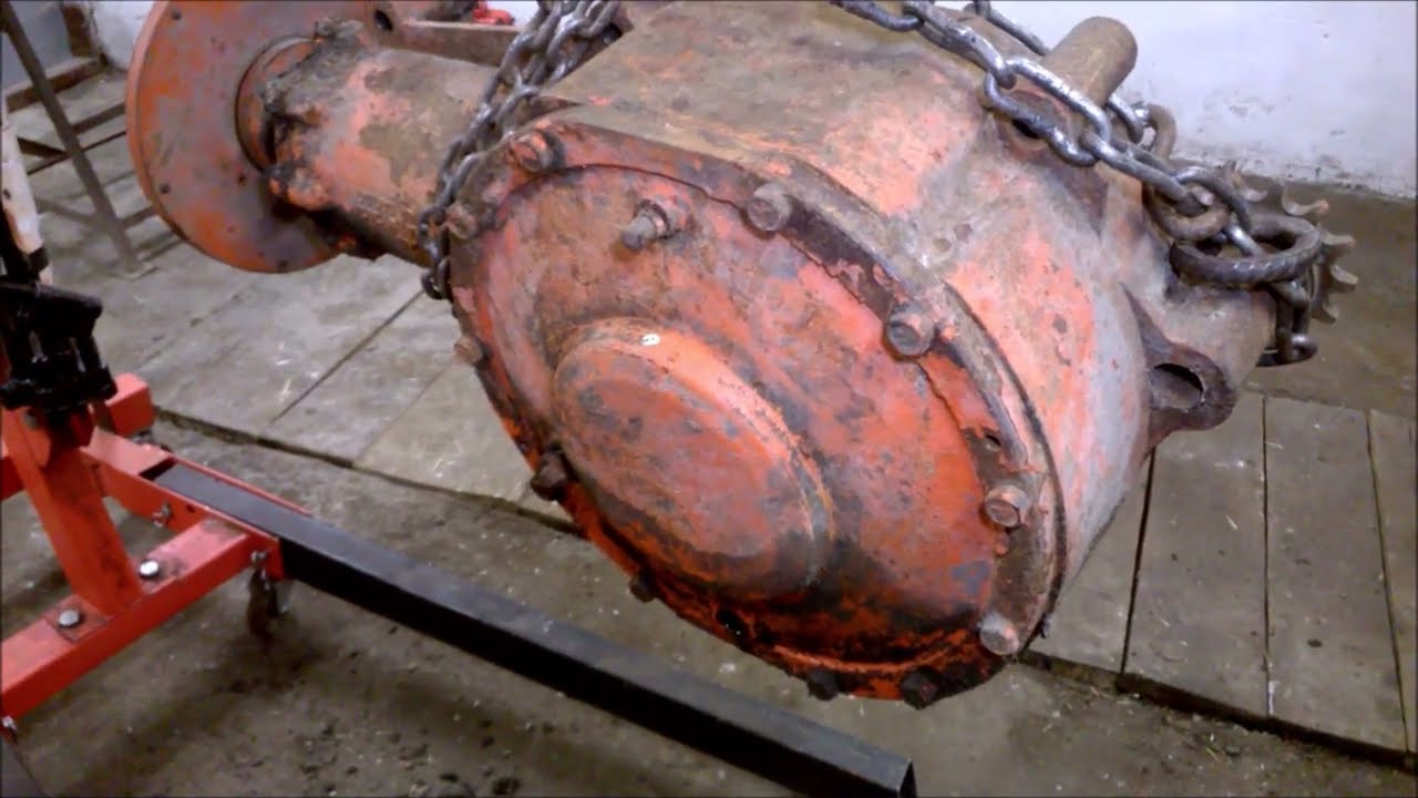 Przekładnia główna z prasy Sipma Z 224 rozbiórka. Sipma Z224 baler main gearbox disassembly