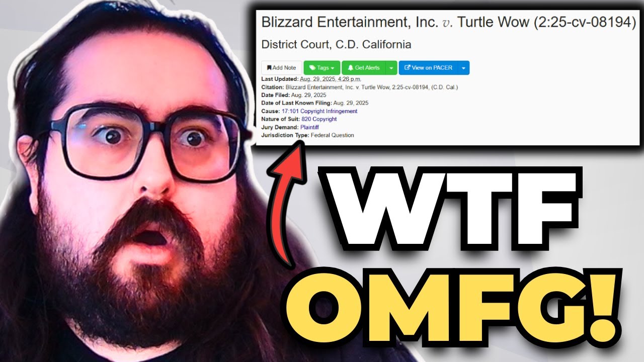 Blizzard vs Turtle WoW: The Lawsuit Explained