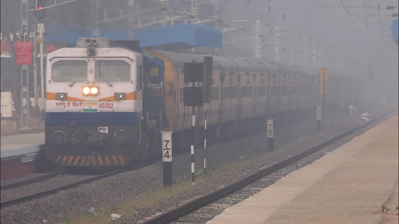 End of SINGLE Line Section Trains | Bhimavaram to Narasapur | Indian Railways