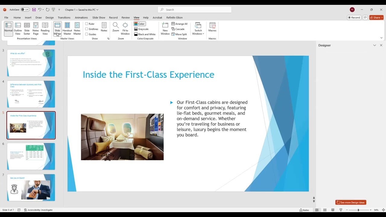 Chapter 1: Slide, Notes, and Handout Master
