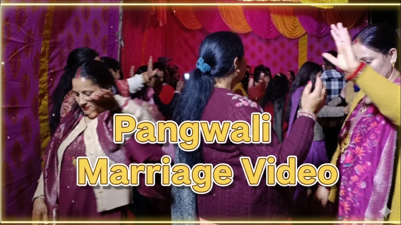 Pangwali marriage video karyas treding dance pangwal full enjoyment subscribe to channel #travel