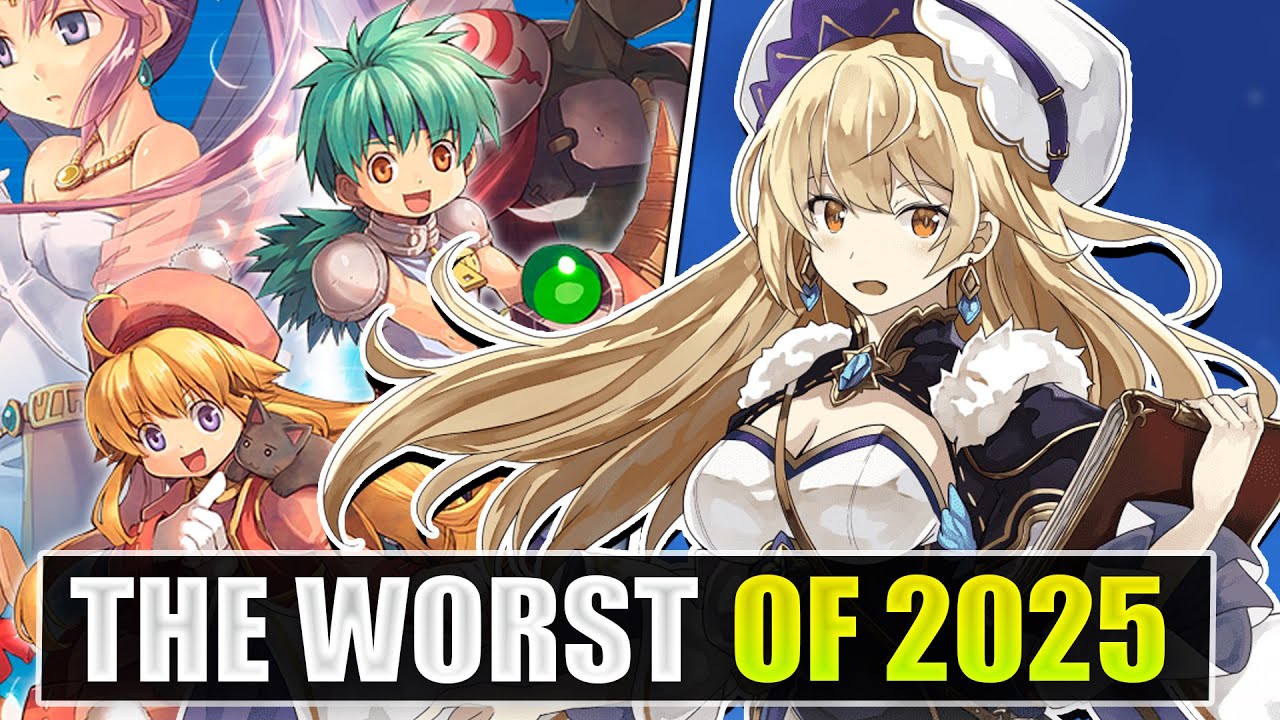 Самые разочаровывающие JRPG, в которые я играл в 2025 году.