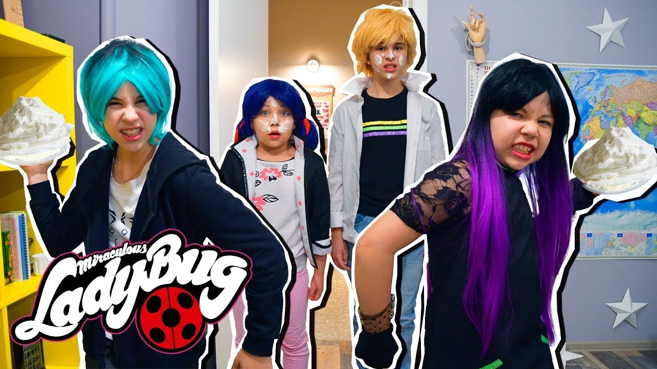 Hermano y hermana le hacen bromas a Marinette. Ladybug en la vida real