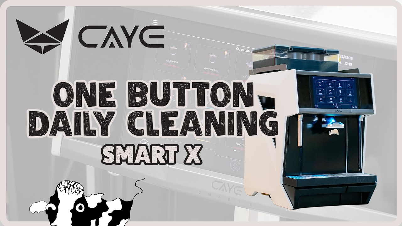 One-button Daily Cleaning | CAYE Smart X
