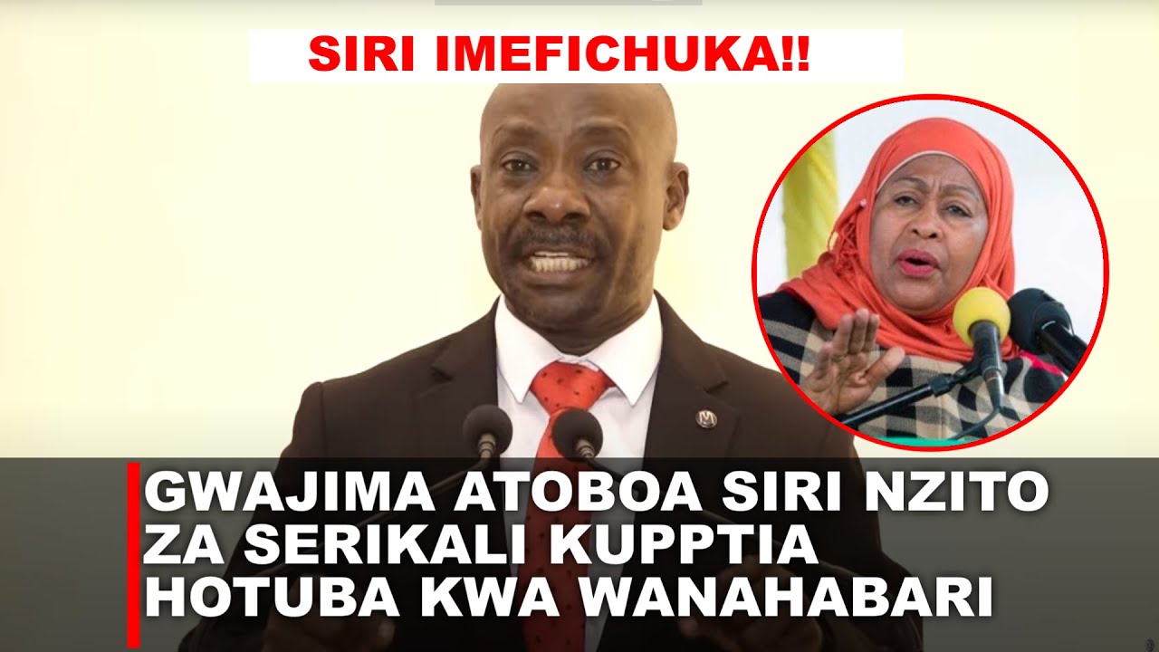 GWAJIMA AFICHUA SIRI NZITO KUHUSU SERIKALI YA SAMIA SULUHU NA CCM #gwajima #tanzanianews #tanzania