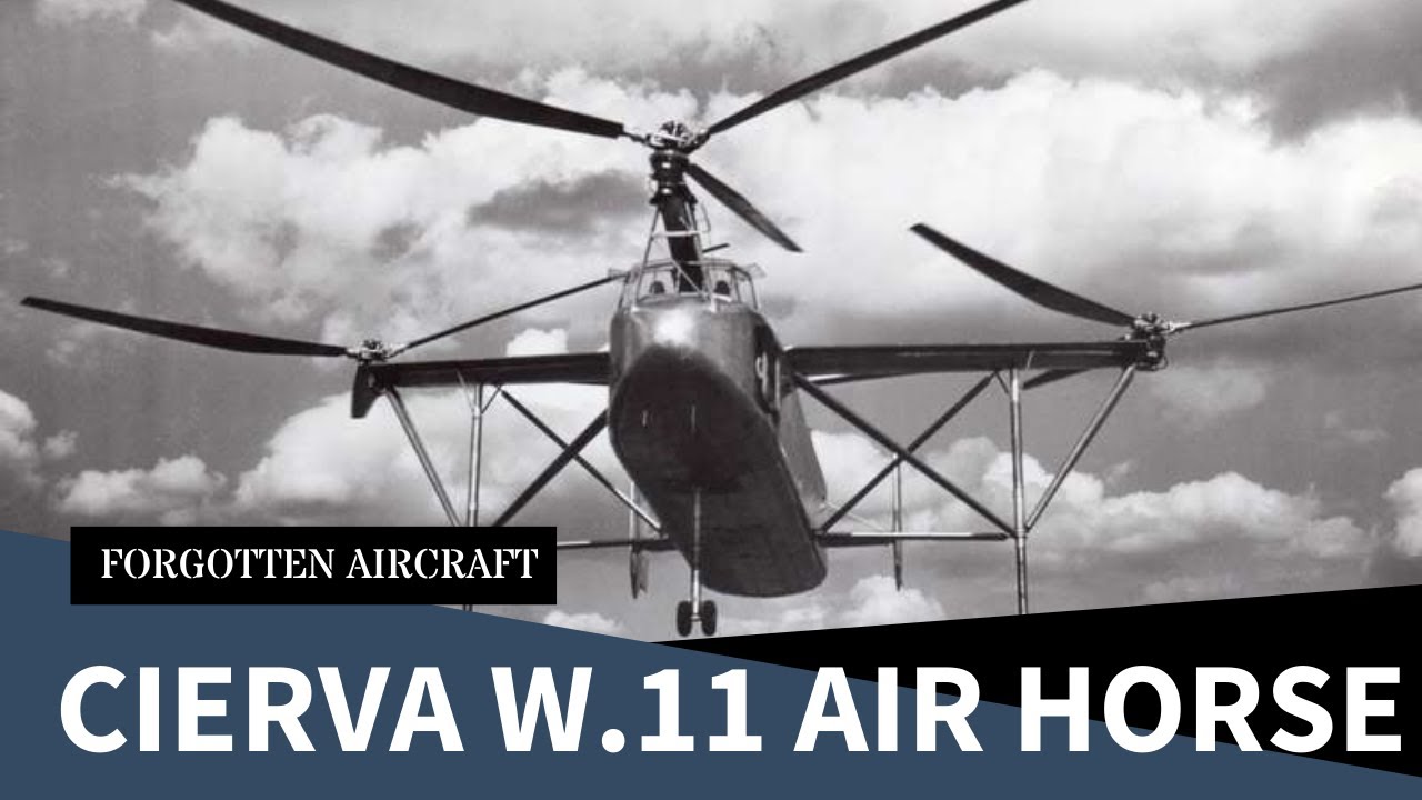 Cierva W.11 Air Horse; The Triple Rotor Heavy
