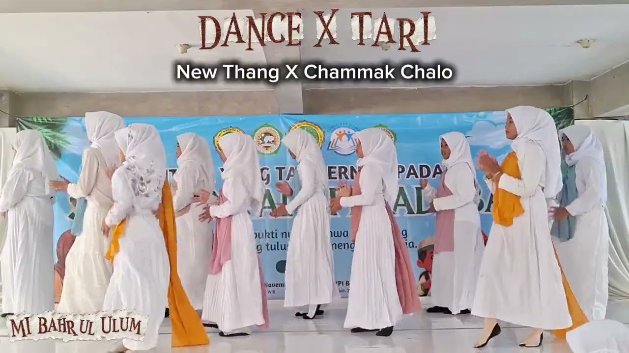 DANCE DAN TARI CHAMMAK CHALO #newthang #chammakchallo MI BAHRUL ULUM 