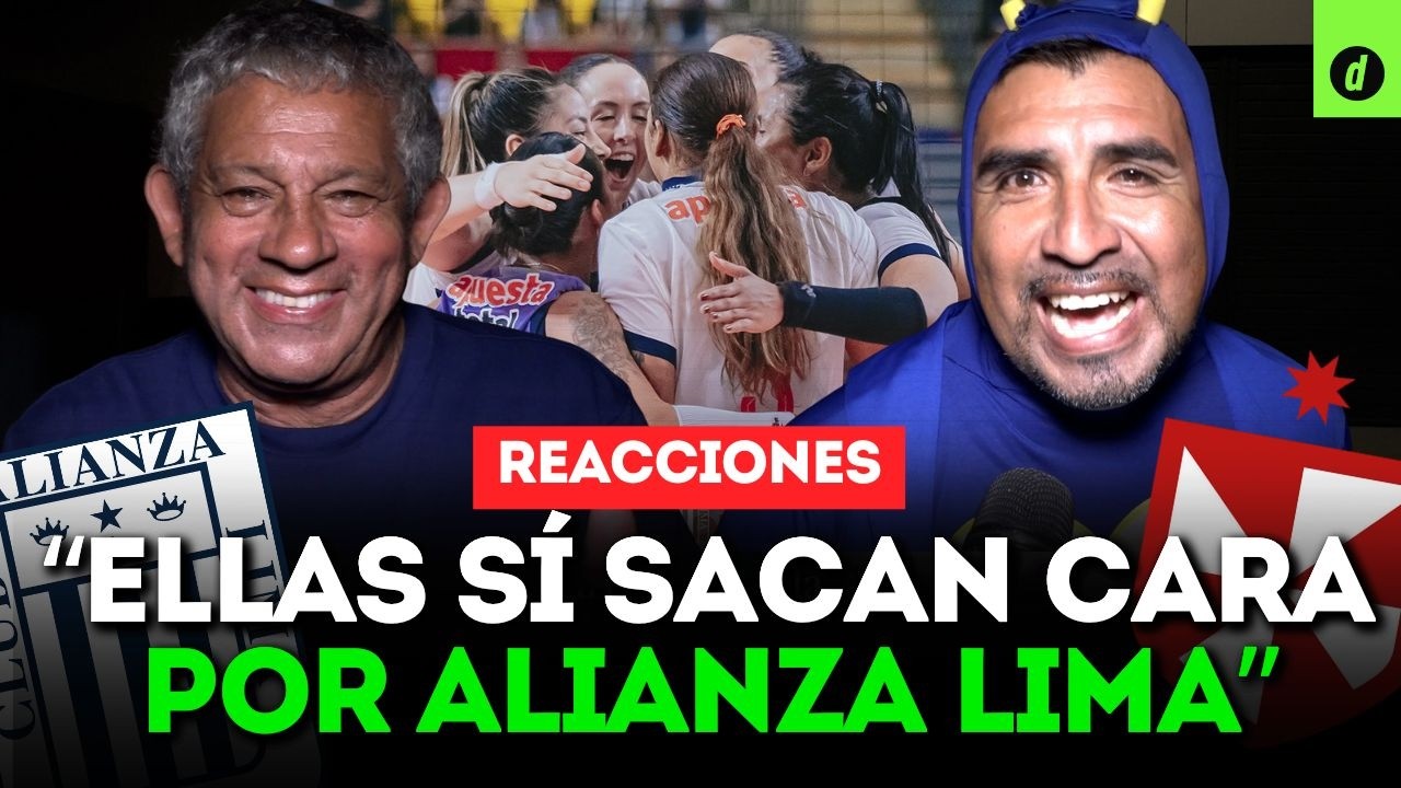 REACCIONES tras ALIANZA LIMA 3-1 USMP - CLASIFICADAS A SEMIS DEL SUDAMERICANO DE VOLEY | Depor
