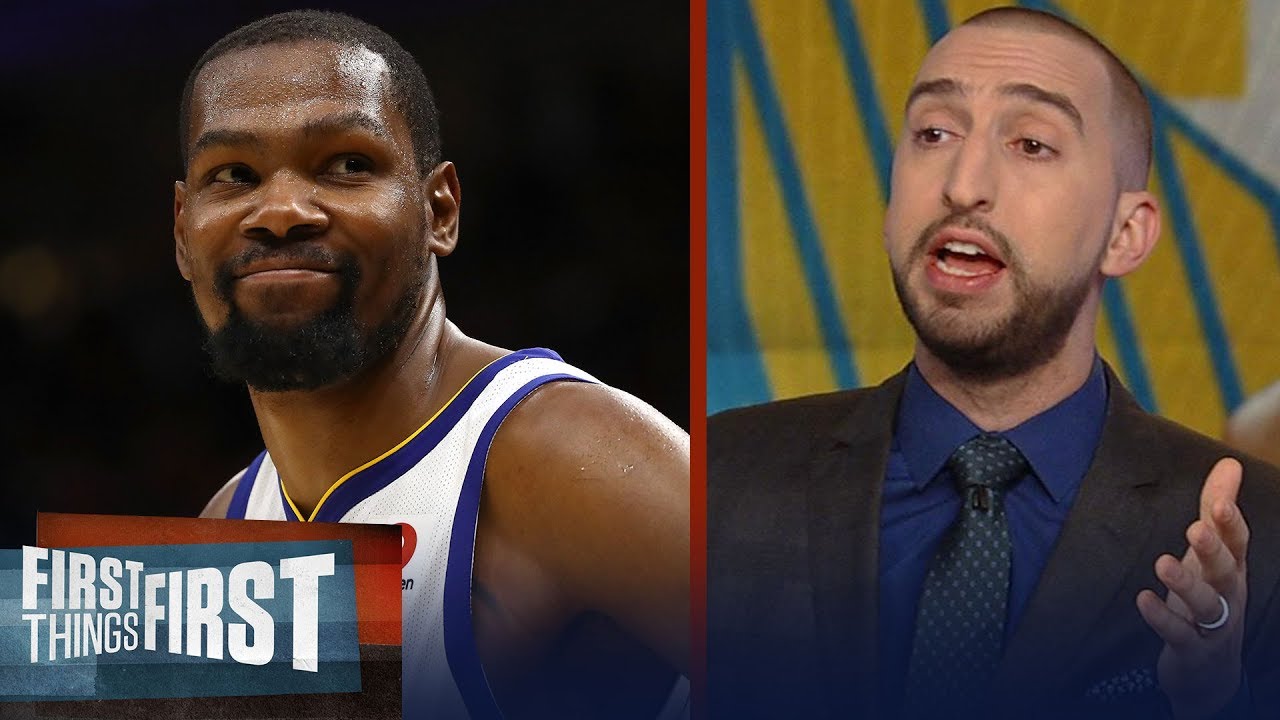 Nick Wright on Durant's Game-3 night in Warriors' win over LeBron's Cavs | NBA | FIRST THINGS FIRST