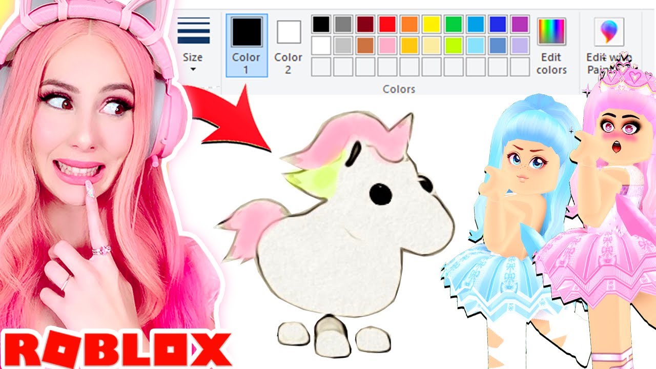 If You GUESS THE DRAWING You Get To KEEP IT Challenge In Adopt Me... Roblox