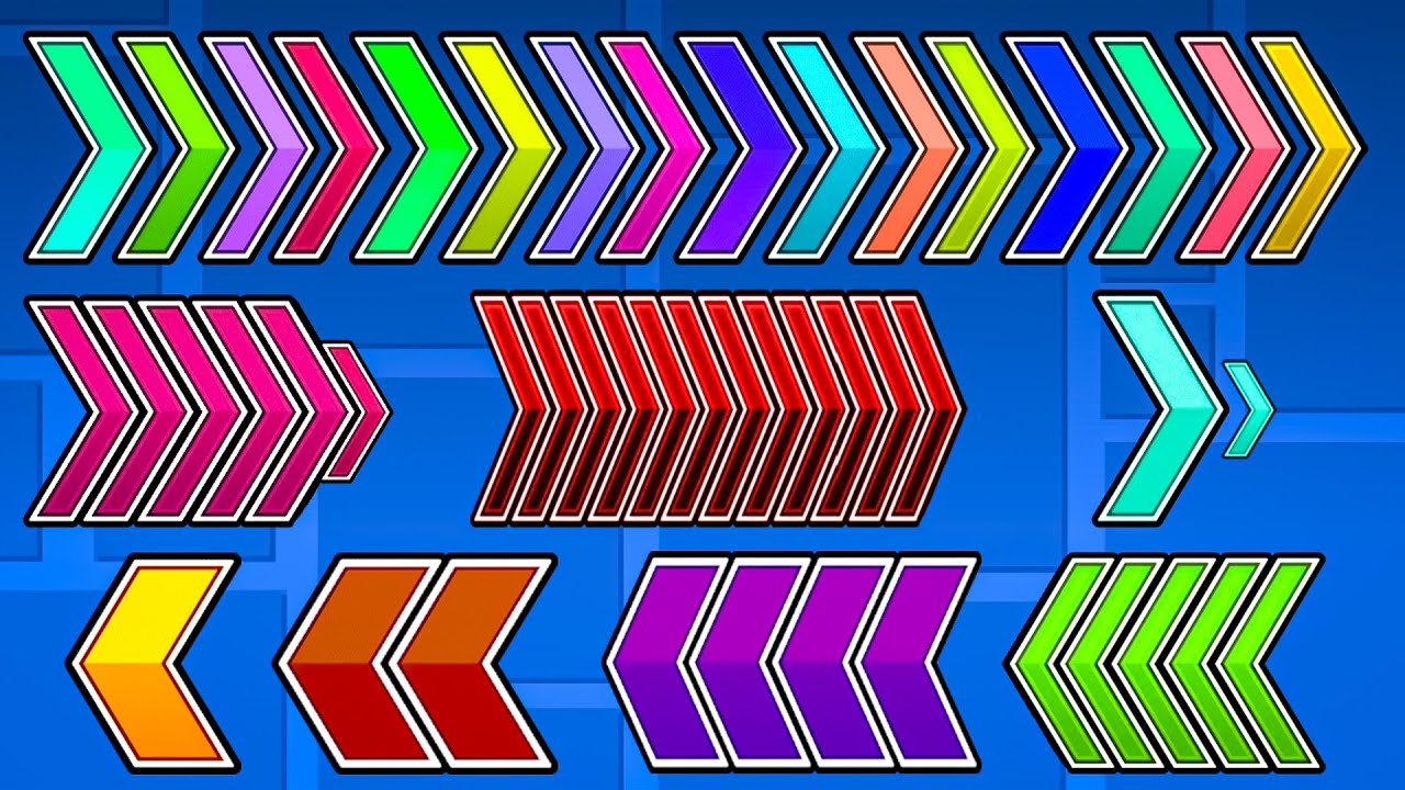 Geometry Dash with NEW SPEED Portals!
