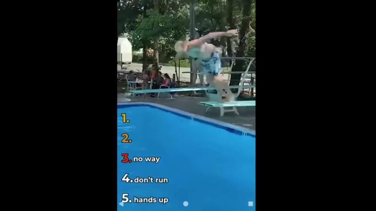Ranking funniest swimming fails