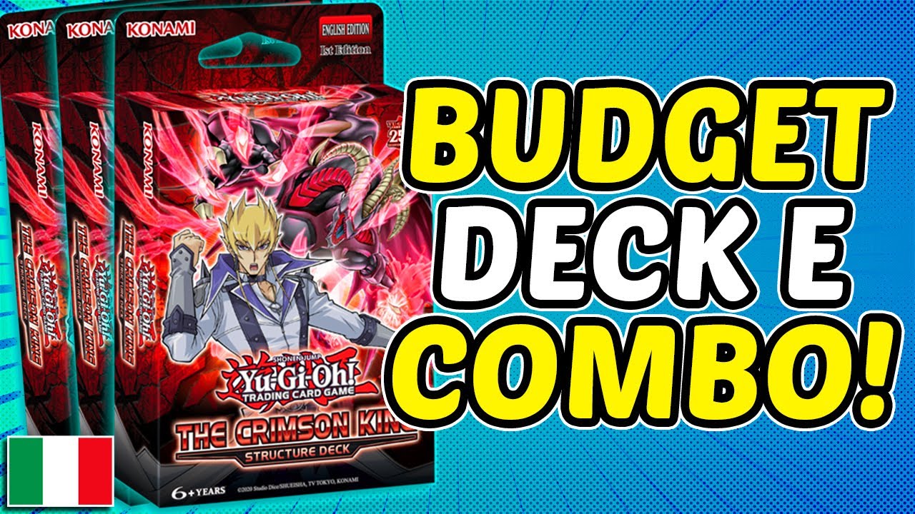 [ITA] Budget 3x Structure Deck Il Re Cremisi ( Crimson King ) Lista + Combo! • Yu-Gi-Oh TCG