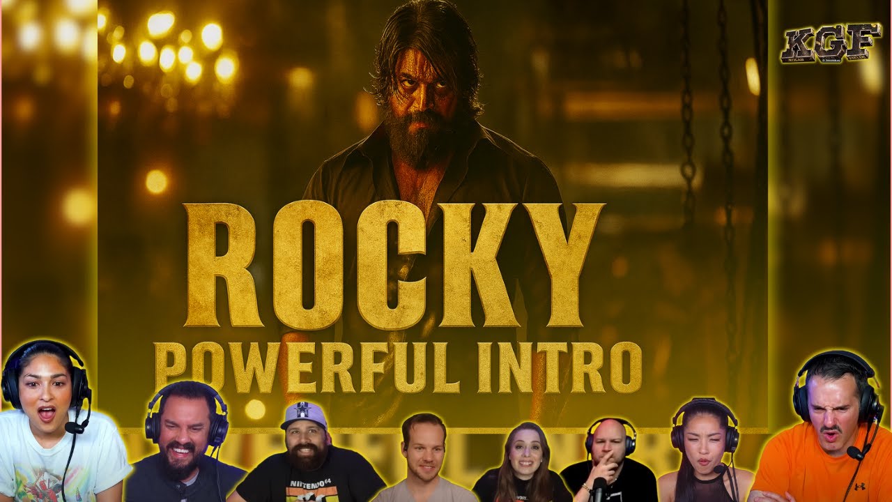 Rocky Bhai Entry Gave Foreigners Goosebumps 😱 | KGF Chapter 1 Reaction