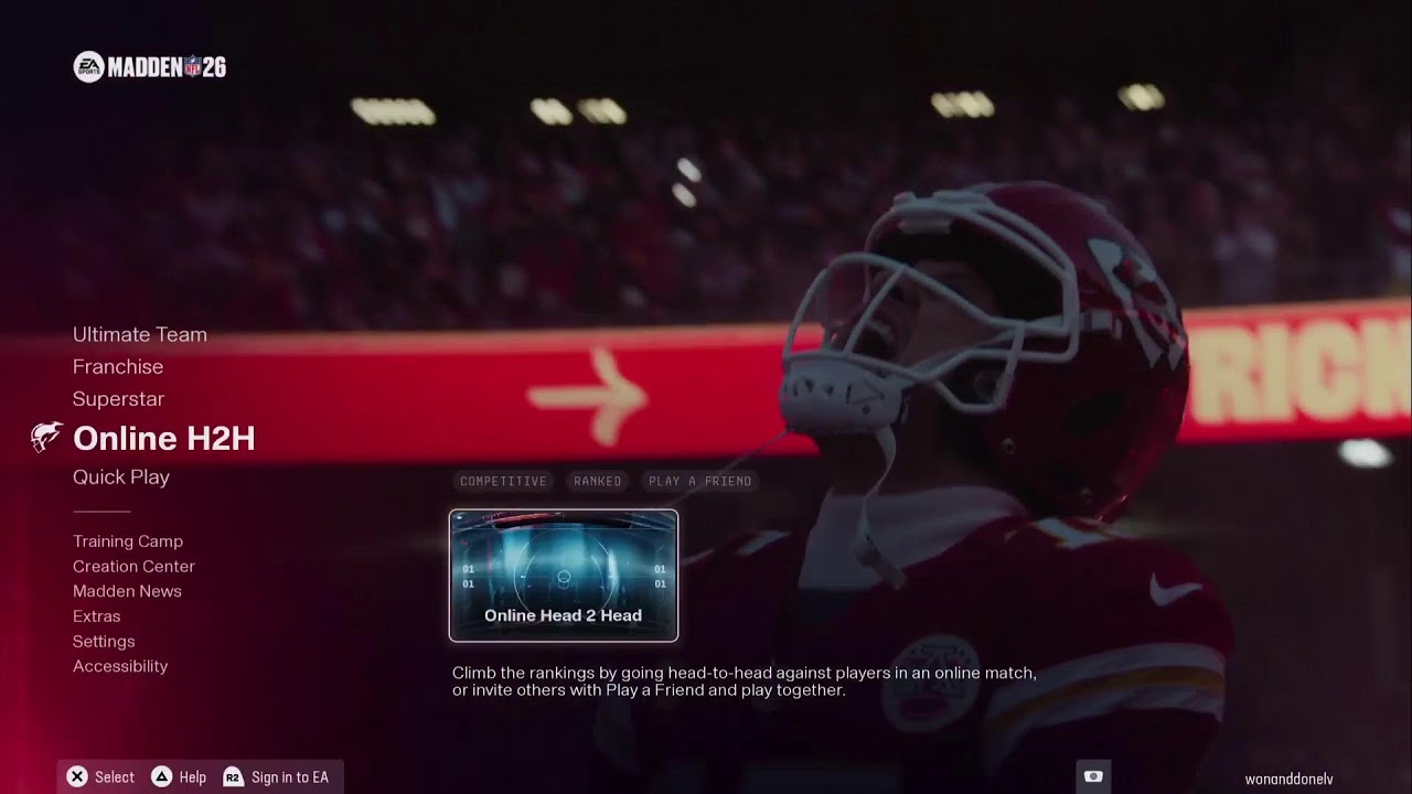 Madden 26 #1 streamer