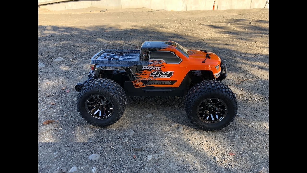 Bashing the Arrma Granite 4x4 BLX