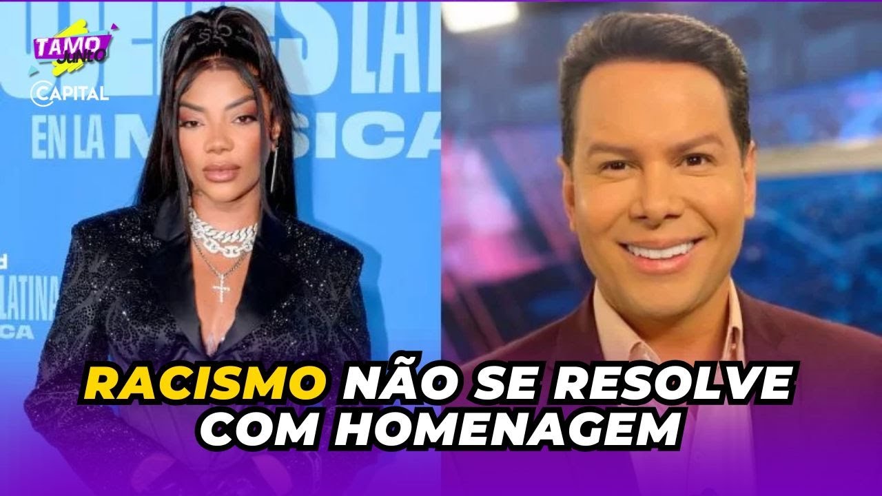 LUDMILLA RECUSA HOMENAGEM DO SBT E EXP&Otilde;E POL&Ecirc;MICA COM MARC&Atilde;O DO POVO