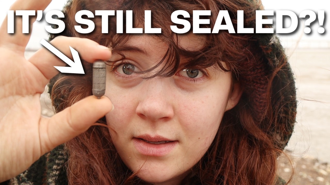 Mudlarking Discovery: Mystery Antique Amulet Found On the Beach!