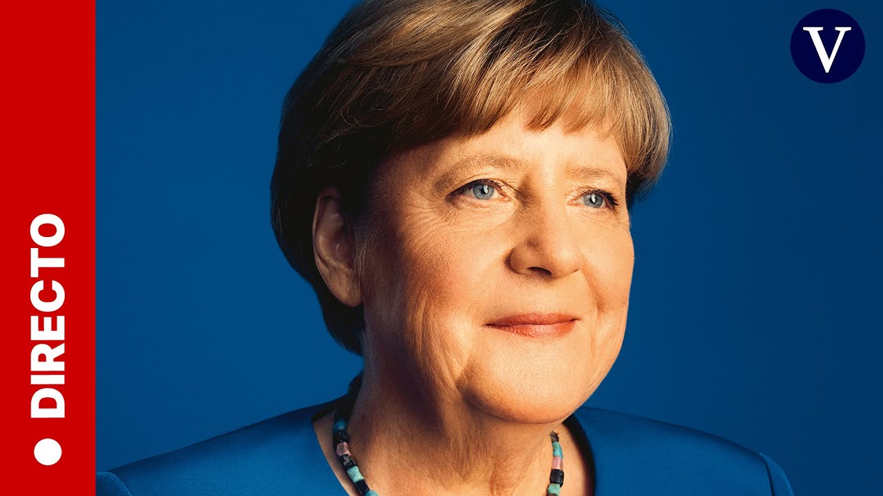 Angela Merkel presenta su libro de memorias 'Libertad' en el Auditori RBA de Barcelona