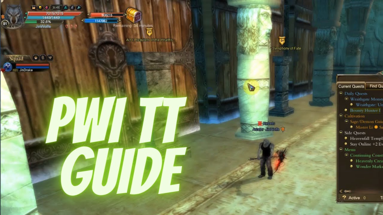 PWI Twilight Temple Quick Guide | Perfect World International TT Guide