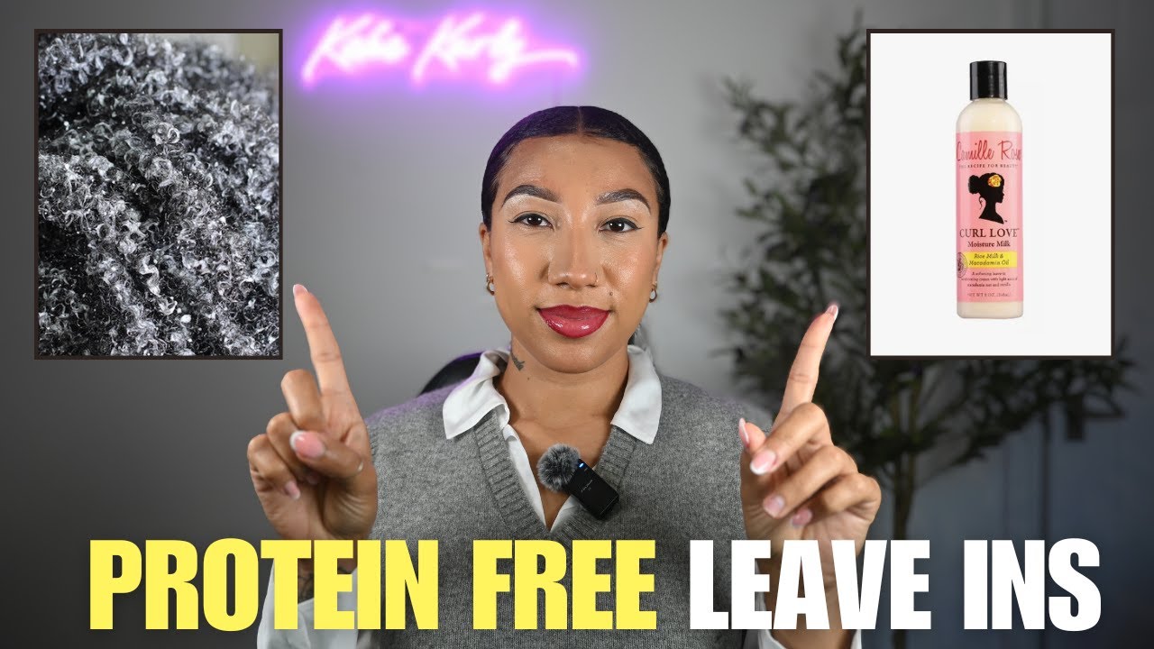 5 Best PROTEIN FREE Leave Ins For LOW POROSITY HAIR