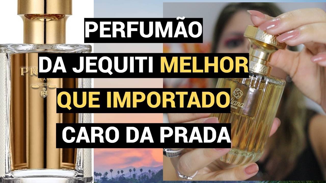 PERFUME ELIANA SHINE DA JEQUITI MELHOR QUE IMPORTADO CARO DA PRADA