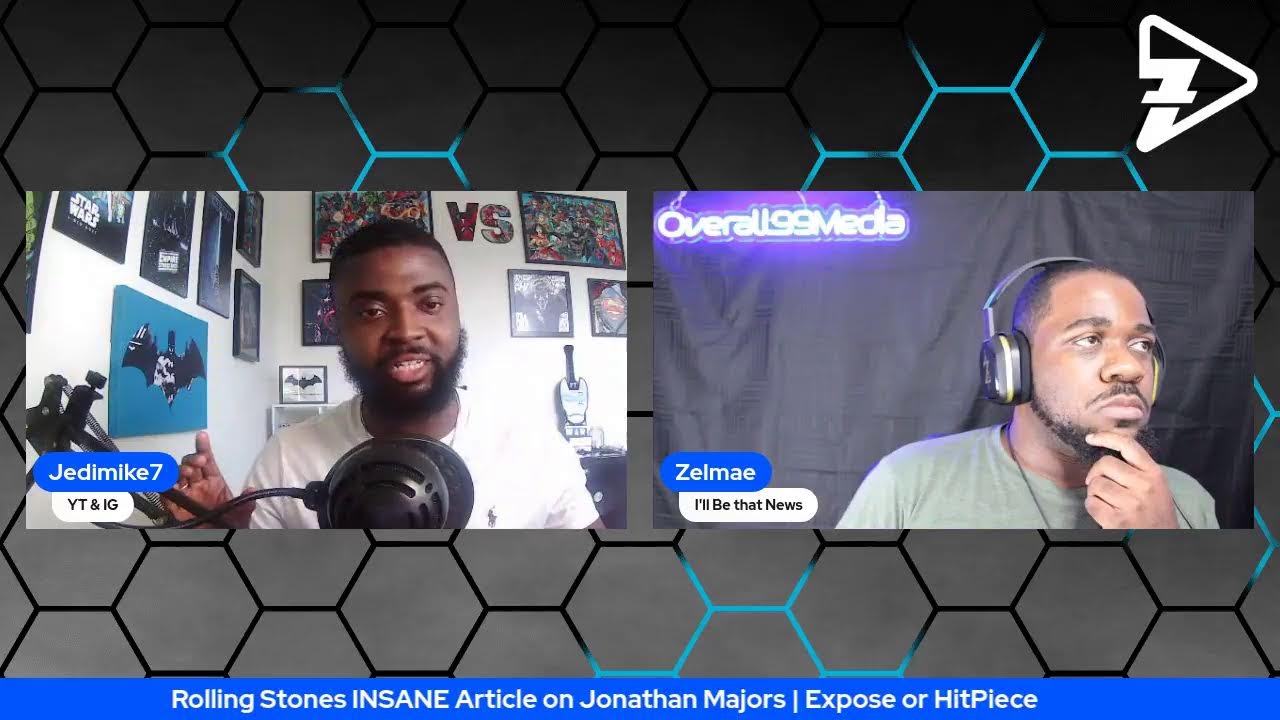 Rolling Stones INSANE Article on Jonathan Majors | Expose or HitPiece