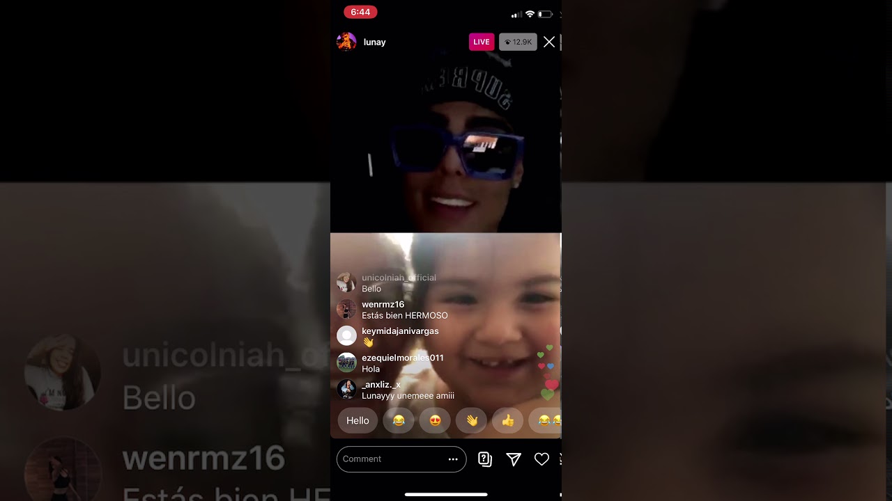 Lunay Poniendo Su Cancion Nueva Live y Hablando Con Sus Fans !