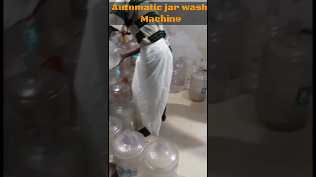 Automatic Jar Washing Machine #shorts #lalitaprojects